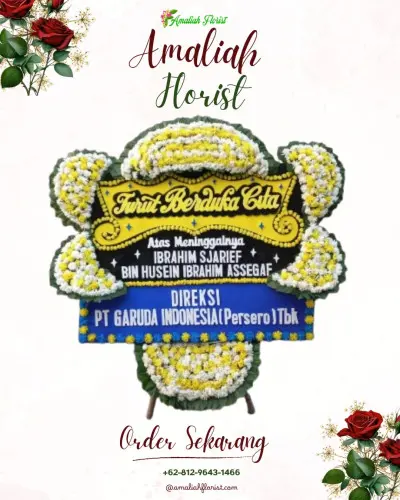 Papan Bunga Duka di S. Rengas Permata