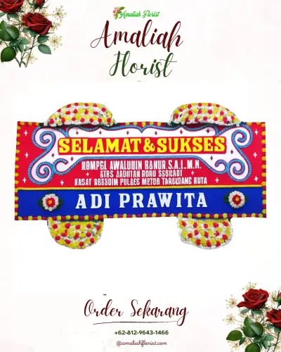 Karangan Bunga Ucapan Selamat di S. Rengas Permata